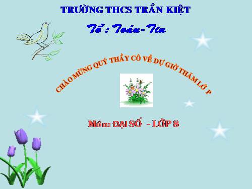 Chương IV. §4. Bất phương trình bậc nhất một ẩn