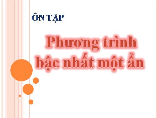 Chương IV. §4. Bất phương trình bậc nhất một ẩn