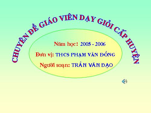 Các bài Luyện tập