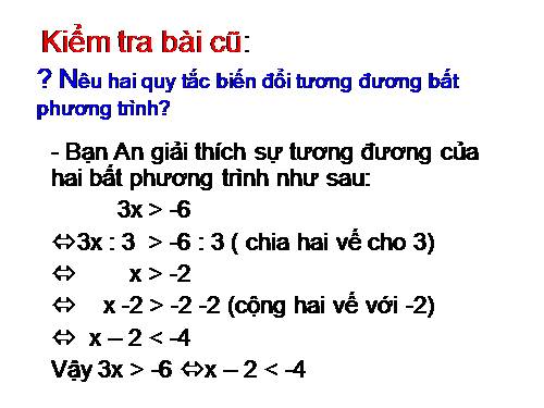 Các bài Luyện tập