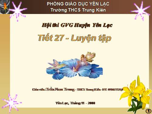 Các bài Luyện tập