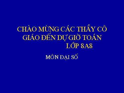 Chương II. §3. Rút gọn phân thức