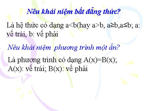 Chương IV. §4. Bất phương trình bậc nhất một ẩn