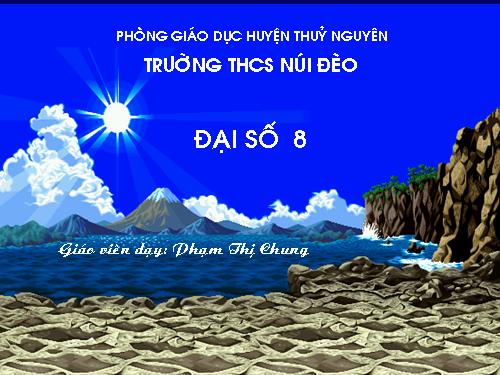 Chương II. §9. Biến đổi các biểu thức hữu tỉ. Giá trị của phân thức