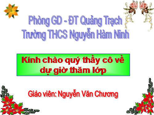 Chương III. §2. Phương trình bậc nhất một ẩn và cách giải