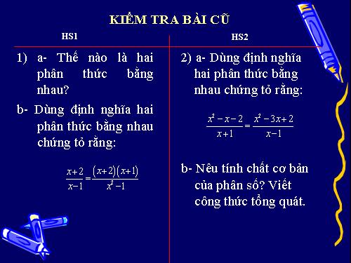 Chương II. §2. Tính chất cơ bản của phân thức