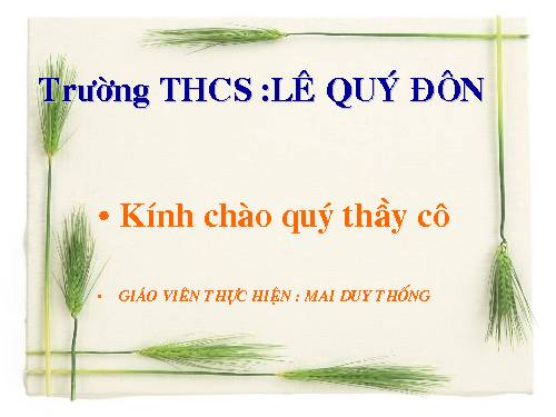 Chương II. §5. Phép cộng các phân thức đại số