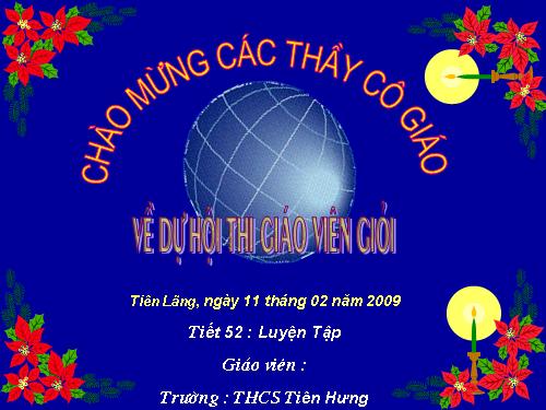 Các bài Luyện tập