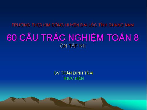 de trac nghiem