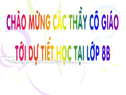 Chương II. §1. Phân thức đại số