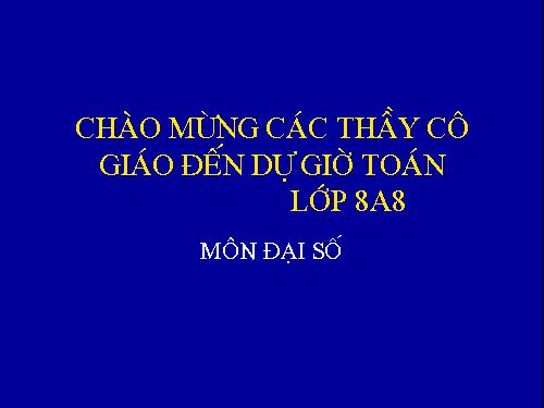 Chương II. §3. Rút gọn phân thức