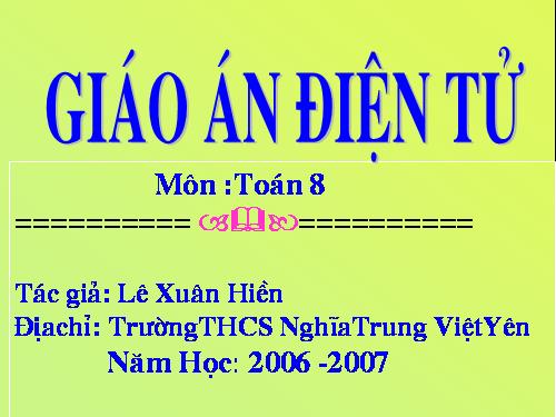 Chương III. §4. Phương trình tích