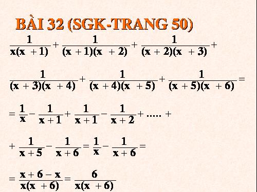 Chương II. §7. Phép nhân các phân thức đại số