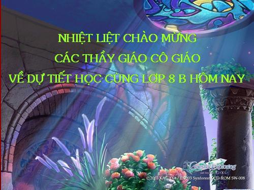 Chương II. §1. Phân thức đại số