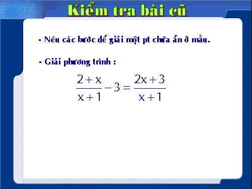 Chương III. §6. Giải bài toán bằng cách lập phương trình