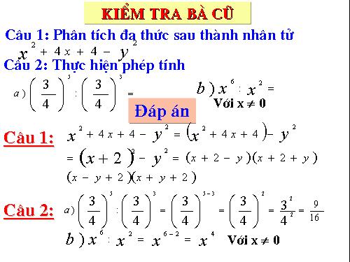 Chương I. §10. Chia đơn thức cho đơn thức