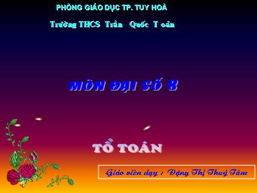 Chương III. §7. Giải bài toán bằng cách lập phương trình (tiếp)