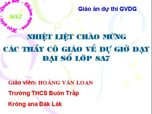 Chương IV. §4. Bất phương trình bậc nhất một ẩn