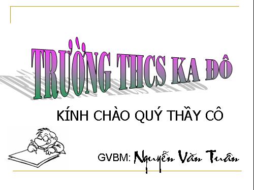 Chương II. §1. Phân thức đại số