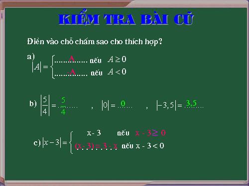 Chương IV. §5. Phương trình chứa dấu giá trị tuyệt đối