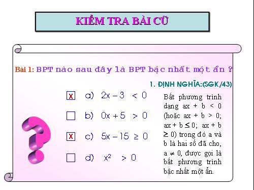 Chương IV. §4. Bất phương trình bậc nhất một ẩn