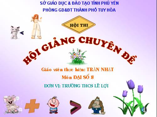 Chương IV. §4. Bất phương trình bậc nhất một ẩn