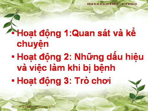 Bài 15. Bạn cảm thấy thế nào khi bị bệnh?