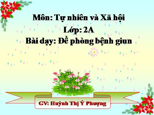 Bài 9. Đề phòng bệnh giun