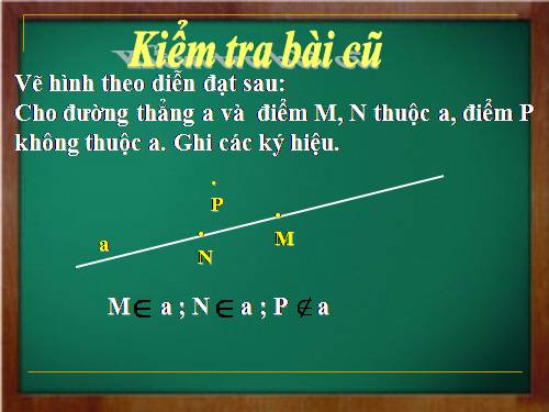 Chương I. §2. Ba điểm thẳng hàng