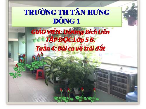 Tuần 4. Bài ca về trái đất