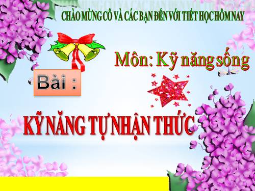 ki nang song TU NHAN THUC