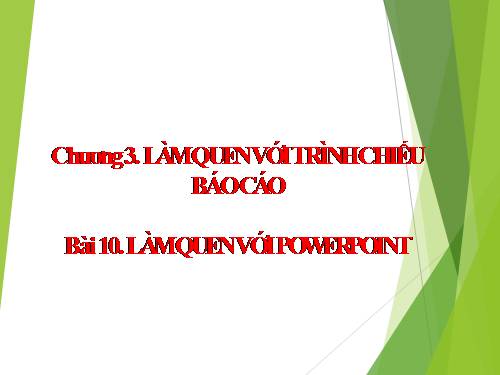 làm quen với powerpoint