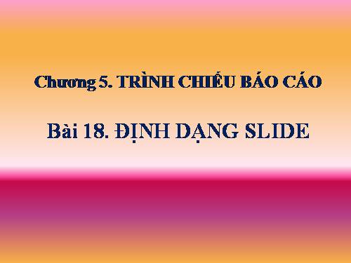 định dạng slide trong powerpoint