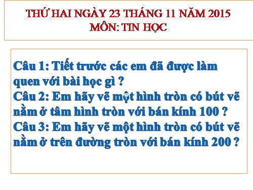 bài 13: Vẽ hình bầu dục