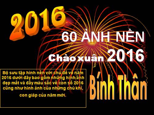 60 ẢNH NỀN Xuân 2016