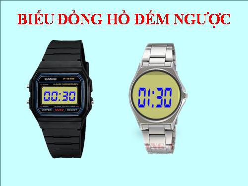 BIẾU ĐỒNG HỒ ĐẾM NGƯỢC