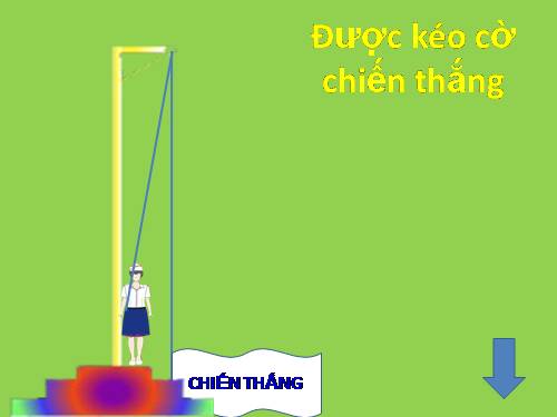 TRÒ CHƠI: ĐƯỢC KÉO CỜ CHIẾN THẮNG