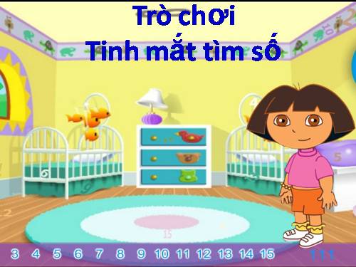 TRÒ CHƠI: TINH MẮT TÌM SỐ