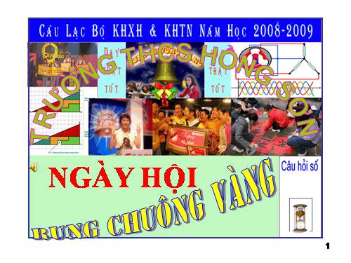 Rung chuong vang THCS Hong Son Vinh