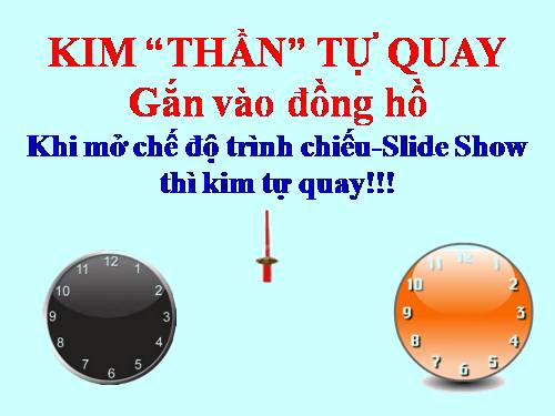 KIM "THẦN" TỰ QUAY