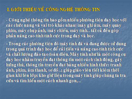 cách soạn giáo án điện tử dành cho người mới biết vi tínhnh