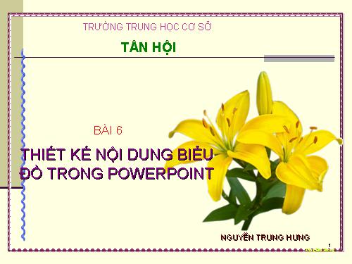 Bai6_Thiet ke noi dung bieu do trong PP 2003