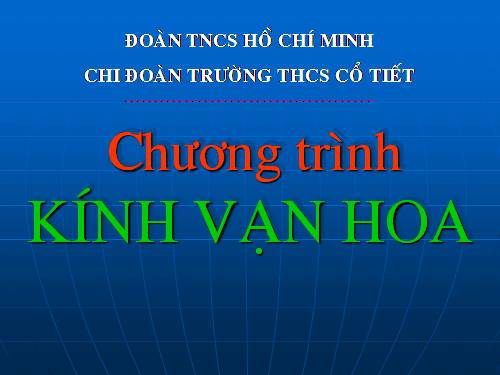 Kính vạn hoa