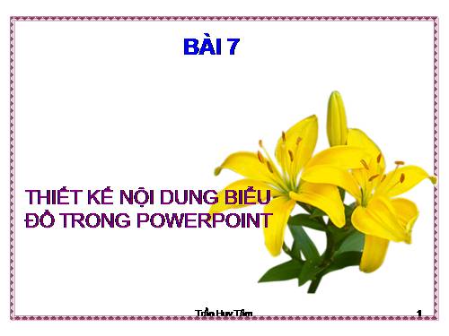 Hướng dân học  PowerPoint bài 7