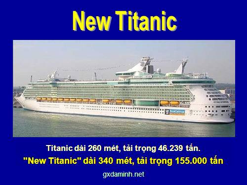 Tàu New Titanic 2012