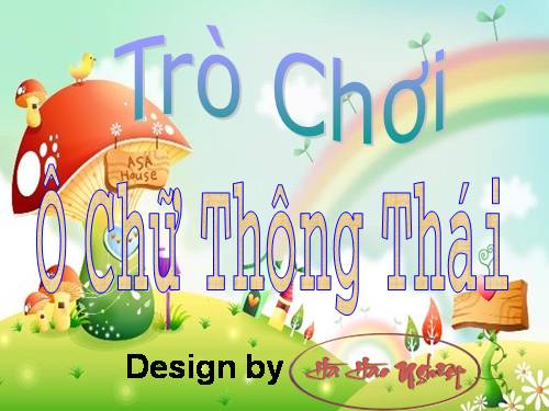 HHN - Trò Chơi Ô Chữ 1