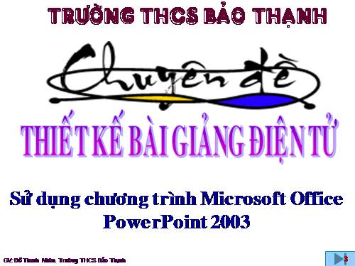 Thiet ke bai giang