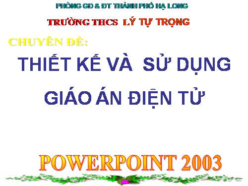 Soan giang giao an powerpoint