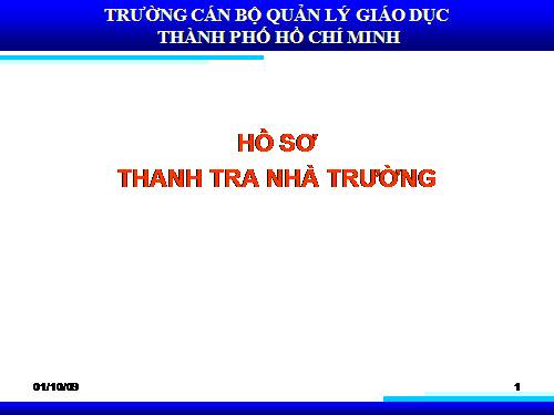 Bai 2-Thanh tra-Ho so thanh tra nha truong