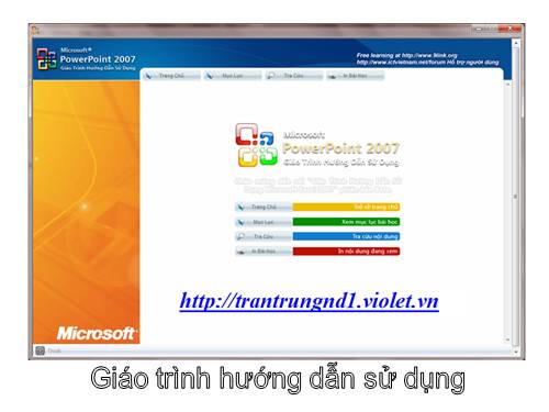 Giáo trình Toàn Tập - PowerPoint 2007